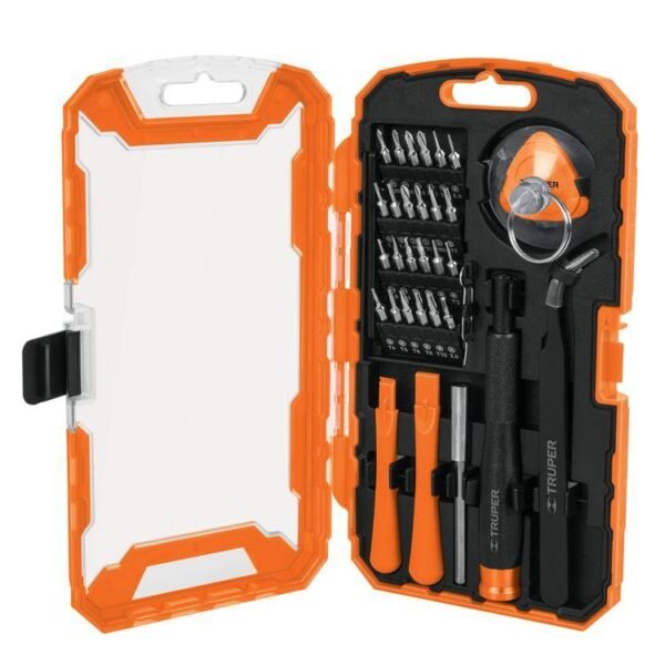 TRUPER Juego destornilladores reparacion celular JGO-TEL-32