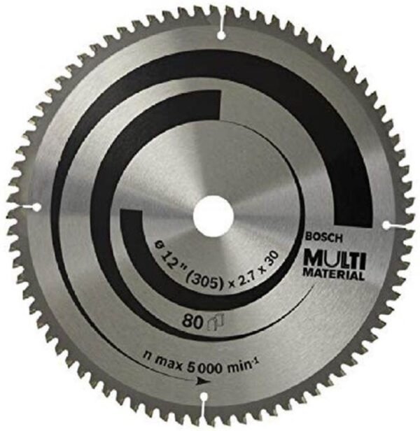 BOSCH Disco sierra circular 305mm 12″ 80 Dientes MULTIM.