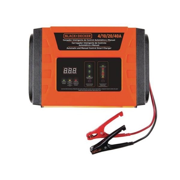 BlackDecker -Cargador bateria BC-40 auto-4/10/20/40amp