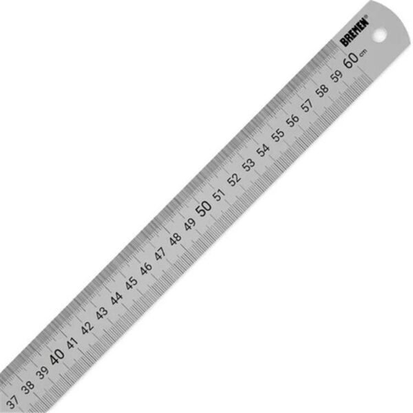 BREMEN Regla inox. x 1mt mod.7400