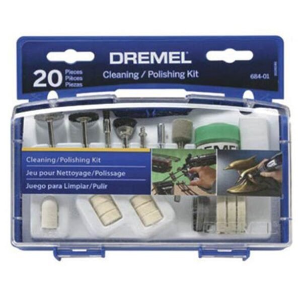 DREMEL -Acc. kit accesorio pulido 20pzas EZ684-01 (disc)