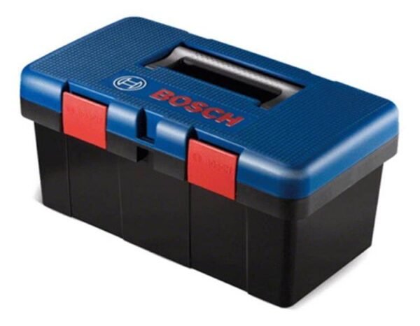 Bosch Maletin TOOL BOX – Dimensiones (LxAxA): 427 x 197 x 232 – Peso: 1,8kg TOOL BOX