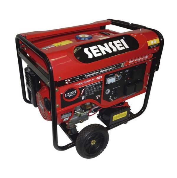 SENSEI generador naftero  6500w 220v MGE7500 AE AVR 4T