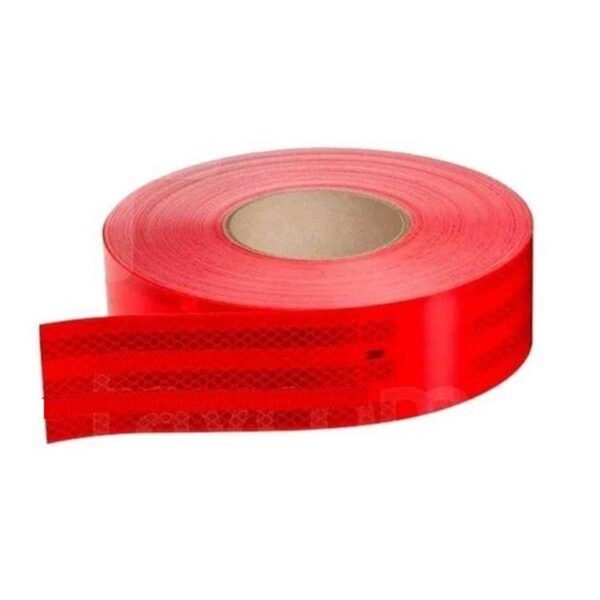 3M cinta reflectiva rojo 76mm x 1mt