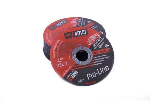 ADV3 Disco std 115 x 1.0 mm p/metal