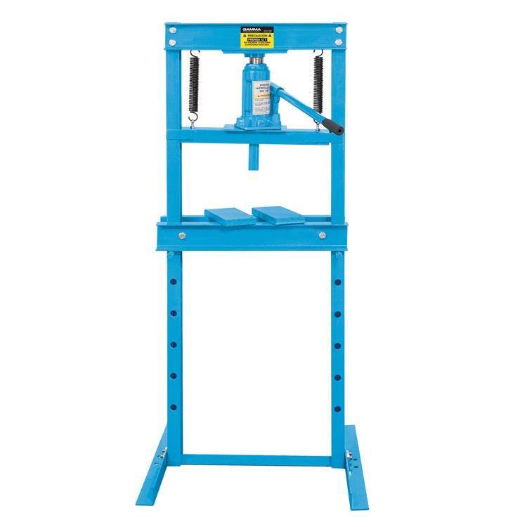 GAMMA Prensa hidraulica manual 12 T | Dimensiones 560 x 510 x 1330 m | 43 Kg G2901
