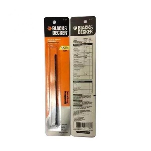 BlackDecker -Hoja calar 20T uso mult. 40-632 c/u