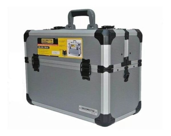 CROSSMASTER Caja maletin aluminio c/div. fuelle