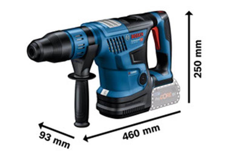 Bosch Martillo a Batería 18V – 7 Joules – 0-2900 P/m. Cap H.35mm s/carbon GBH 18V-36C