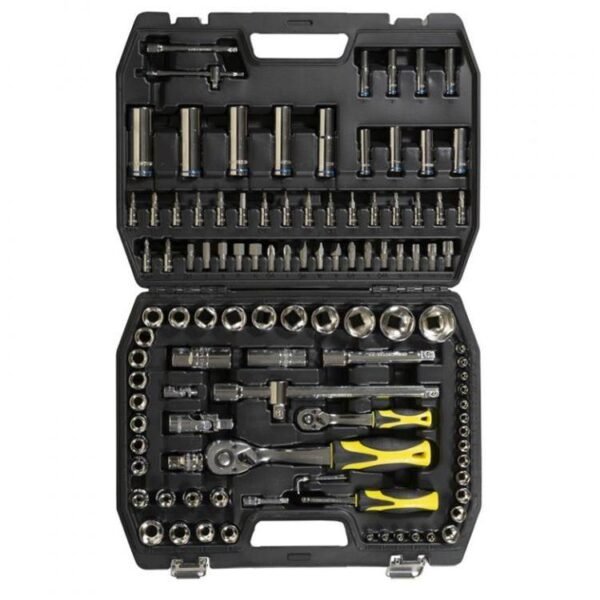 CROSSMASTER juego bocallave enc 1/4-1/2  107 pzas 9949908 (OFERTA)