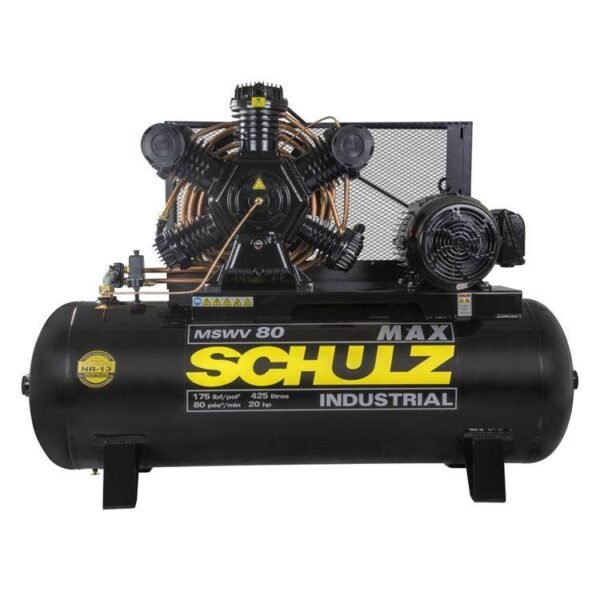SCHULZ-COMPRESOR WV-80MAX/425LTS.20HP TRIF.175LBS.