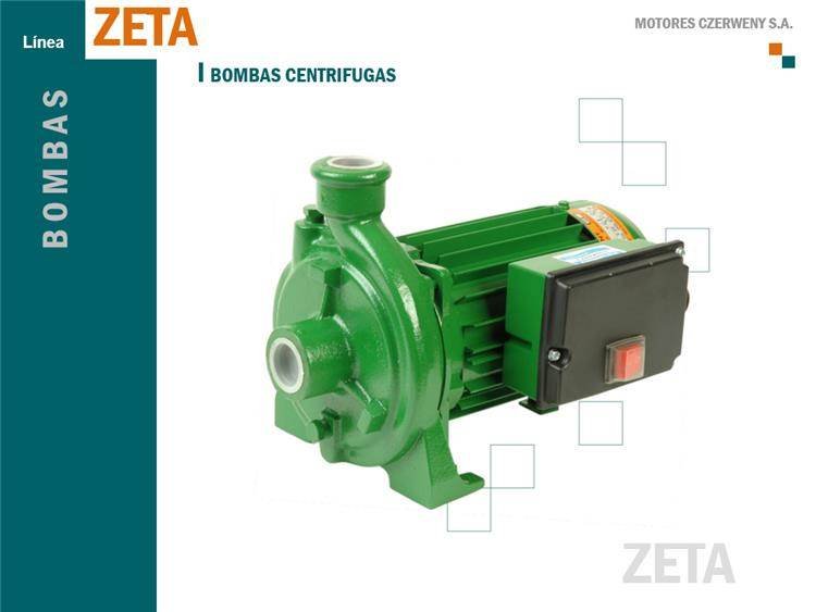 czerweny electrobomba centrifuga 1.5 hp trifasica ZETA4T *