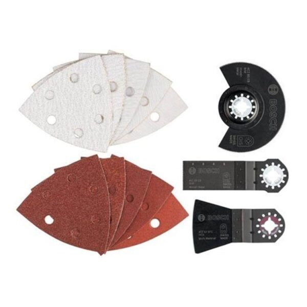 BOSCH Set juego lijas y acc. p/formon 5 pzas madera 2 608 661 694