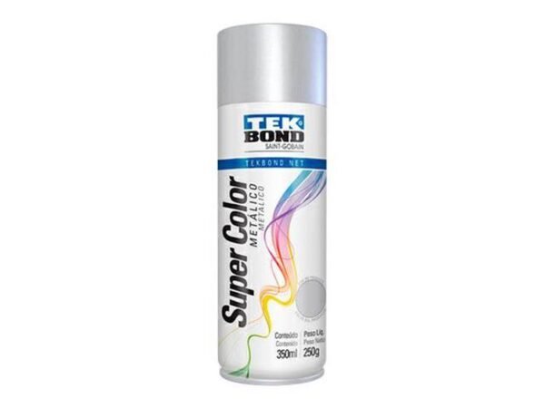TEKBOND Pintura aerosol 350 / 250g -METALICO PLATA