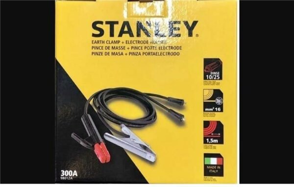 STANLEY juego cable/pinzas soldadora S98012AA