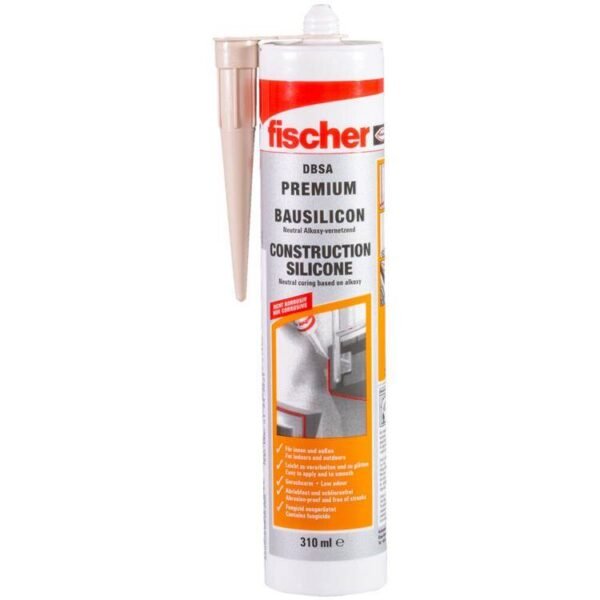FISCHER Silicona neutra blanca 300ml