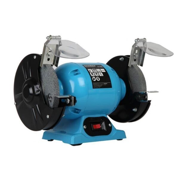 GAMMA Amoladora banco  550 W | Piedras 6″ | 2800 r.p.m. | Con patas amortiguadoras 1685