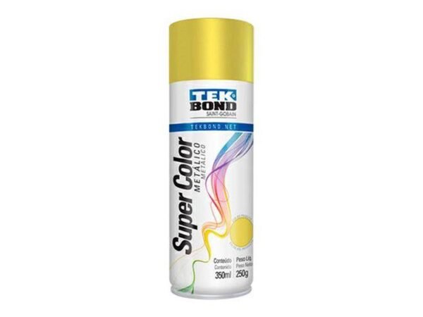 TEKBOND Pintura aerosol 350 / 250g -METALICO ORO