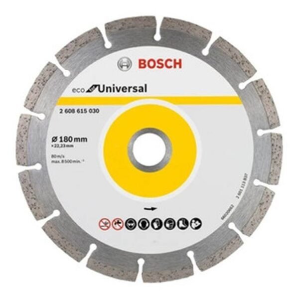 BOSCH Disco diamantado 7″ 180 mm segmentado univ.