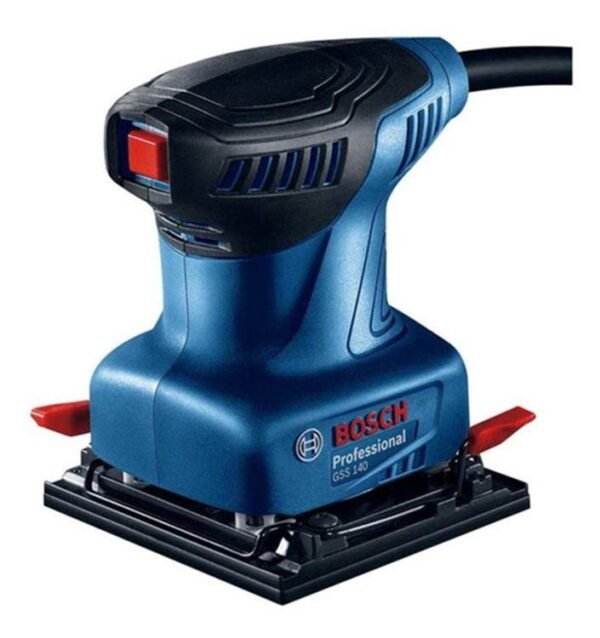 Bosch Lijadora Orbital 220W – 14.000 opm – Base de Lija: 112×101 mm GSS 140