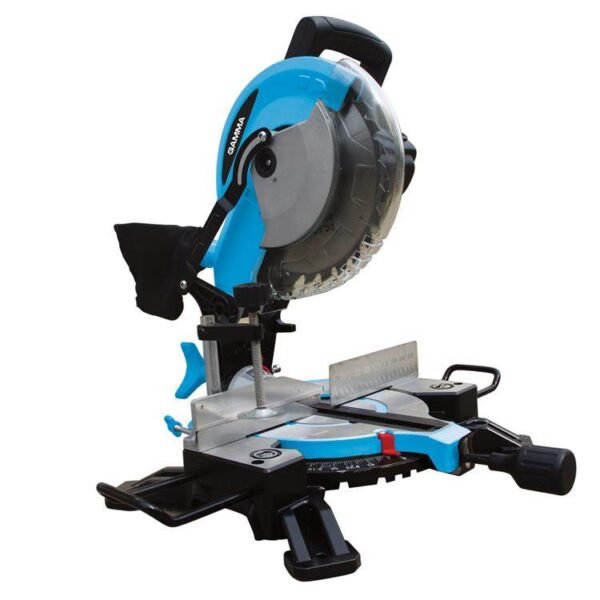 GAMMA Ingletadora – Biseladora  1800 W | Para cortar madera | Con guía láser | 15 Kg G2353