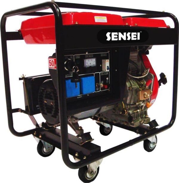 SENSEI generador naftero  4500w 220v MGD5000 AE AVR diesel