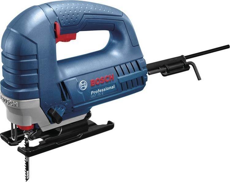 Bosch Sierra Caladora 710W – 500-3.100cpm – Electrónica Variable – 10/75 – SDS Click GST 75 E