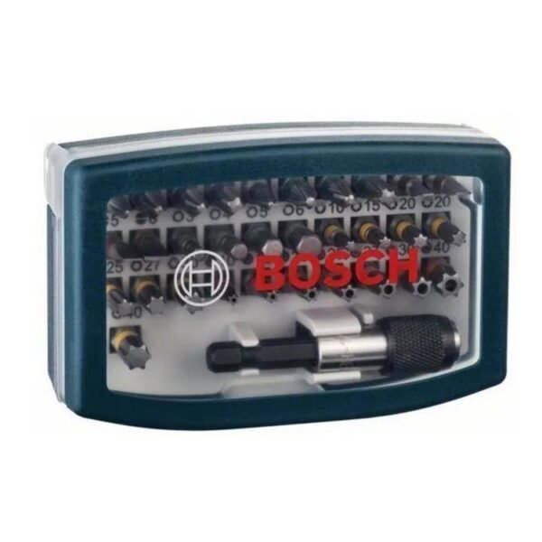 BOSCH Set juego 32 unidades para atornillar c/estuche