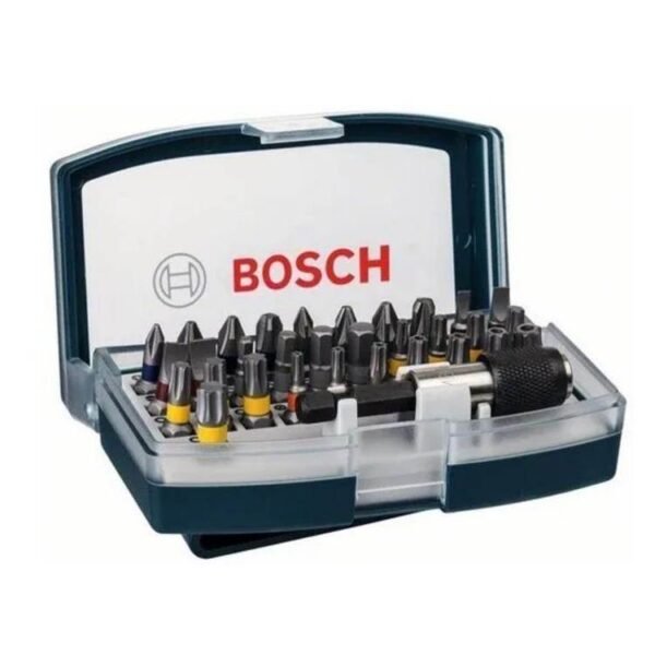 BOSCH Set juego 32 unidades para atornillar c/estuche
