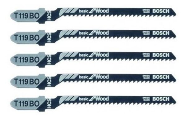 BOSCH Hoja de Calar – T119BO – Madera – x 5u