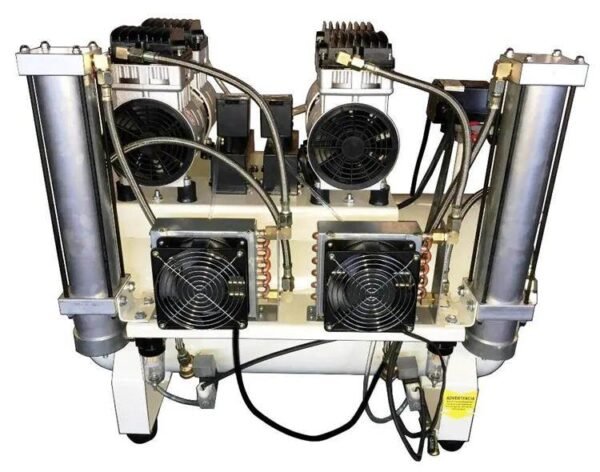 FEMA Compresor odontologico 65 lts 1600w silenciado c/filtro + cooler p/2 sillones