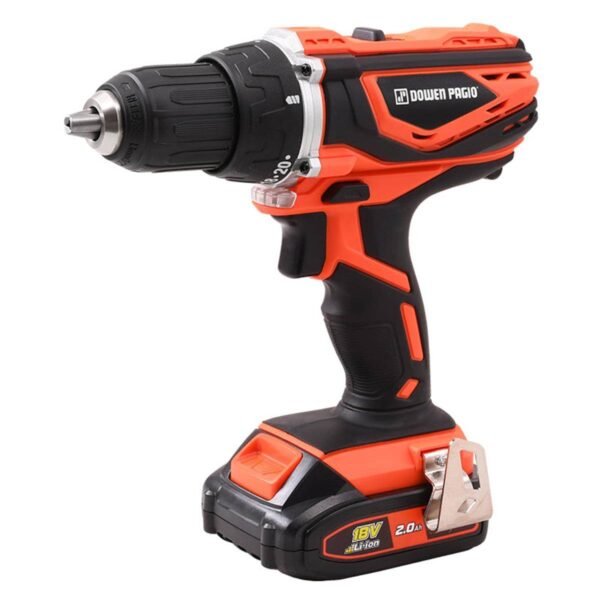 DOWENPAGIO- Taladro atornillador 13mm 18v 2Ah 38Nm FLEX ONE