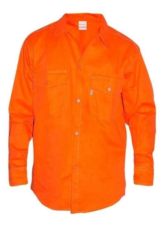 Pampero camisa trabajo naranja T50