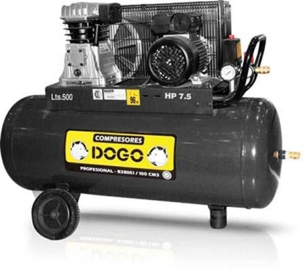 DOGO Compresor  3HP 200lts 380v c/correa