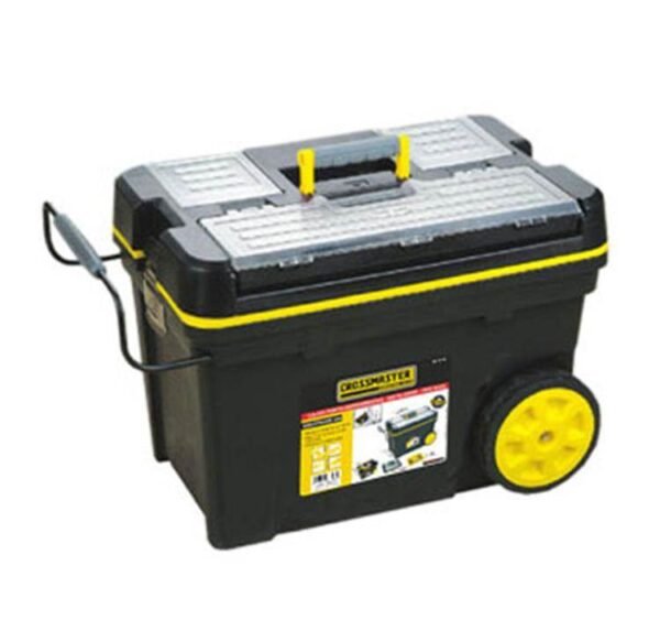 CROSSMASTER Caja plastica baul c/rueda 62 x 37 x 42 Cod. 9931044