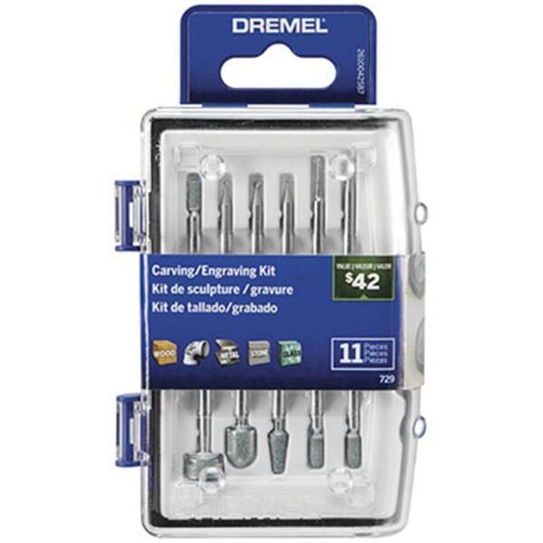 DREMEL -Acc. Kit 11 pzas tallar/grabar