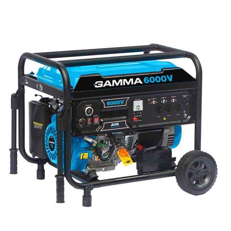 GAMMA Generador naftero 6000W 220v  13 HP 4T Arr.manual/eléctrico 86 Kg GE3481AR