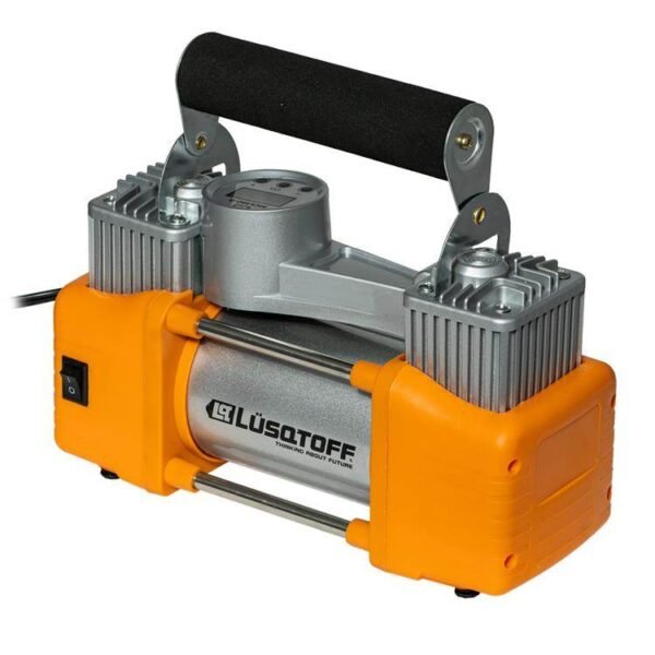LUSQTOFF Inflador 12v 150 psi c/linterna-manguera y manometro MCL150-8