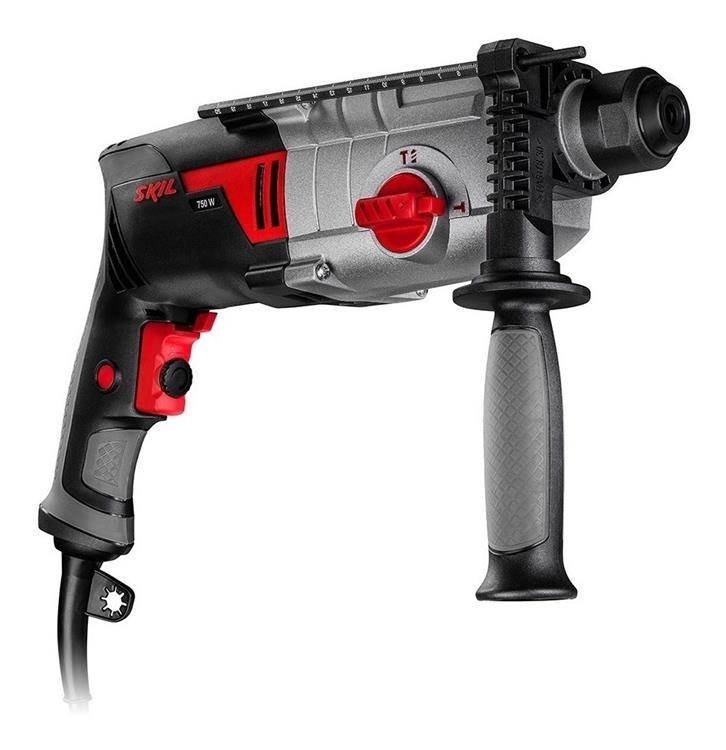 SKIL Martillo Perforador SDSplus – 1,7J – Cap. de Perf. Acero/ Madera/ Mamposteria: 13/30/24 – Peso: 2,6kg. Maletín, Mandril + Mechas