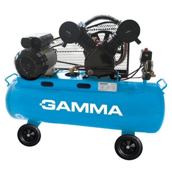 GAMMA Compresor  3 HP | 100 L | Monofásico | Bicilíndrico | En línea | Baja/Baja  G2803