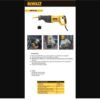 DEWALT -Sierra sable DW-311K vv-0/2600cpm-1200W-Malet