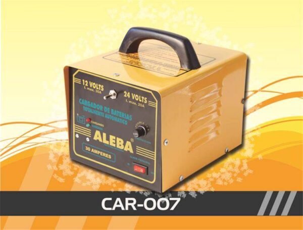 ALEBA Cargador 30A automatico 12-24V CAR-007