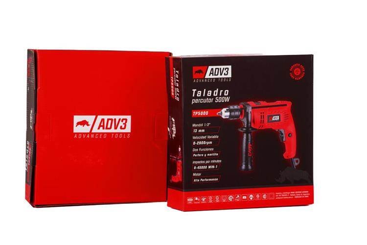 ADV3 taladro percutor 500w 13 mm TP5000 *