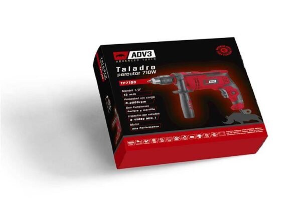 ADV3 taladro percutor 710w 13 mm TP7100