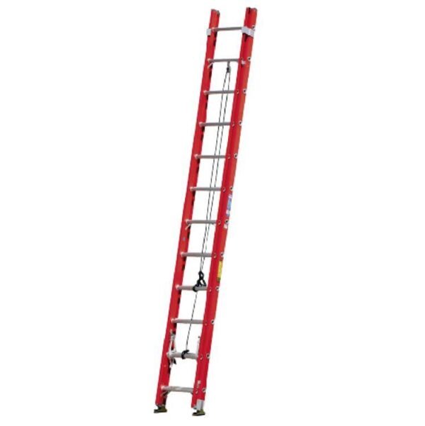 LUSQTOFF escalera dielectrica extensible 14 pel. 4,3 / 7,6 mts  LE214DIE