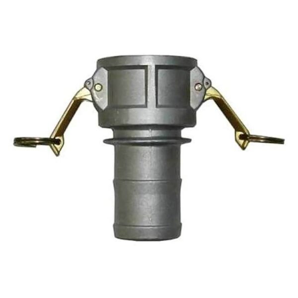 FEMA Acc. motobomba acople r. hembra c/leva 4″ Espiga p/manguera 4″