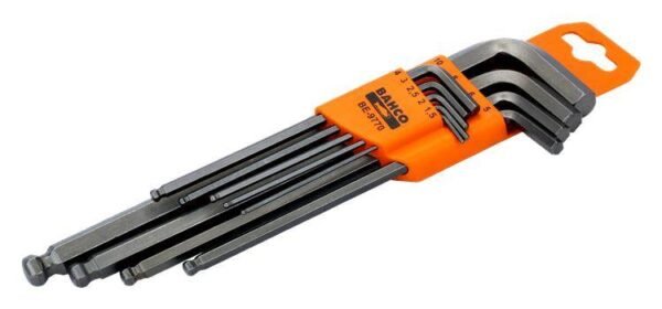 BAHCO Juego llave allen hexag. Mod. BE9775 Pulg. 1/16 – 1/4