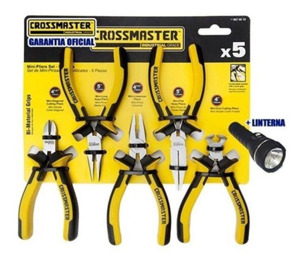 CROSSMASTER set/juego mini pinza x 5 pzas 9970810
