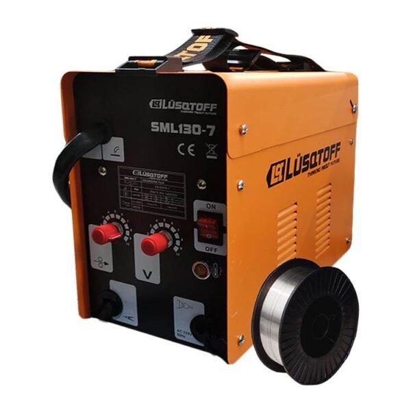 LUSQTOFF soldadora mig flux 120amp 0.6 / 0.9mm SML130-7