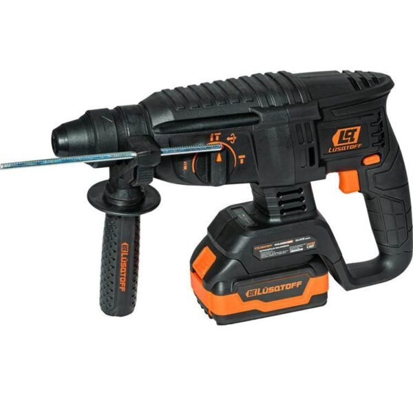 LUSQTOFF Martillo rotopercutor sds plus 18v 2.5J brushless BLACK-S